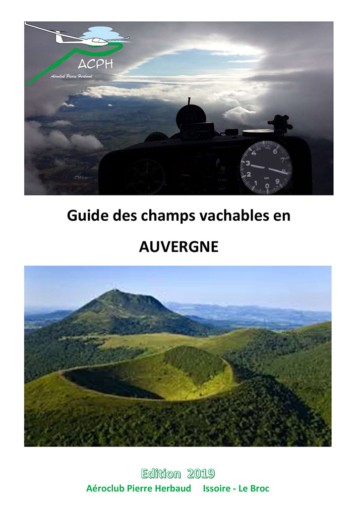 Page de couverture du guide des champs vachables en Auvergne