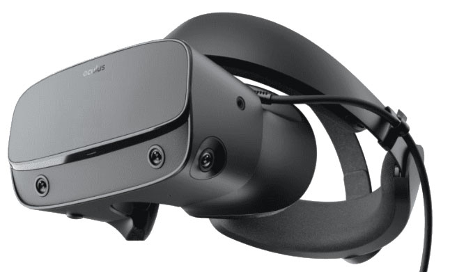 Un casque de réalité virtuelle Oculus Rift