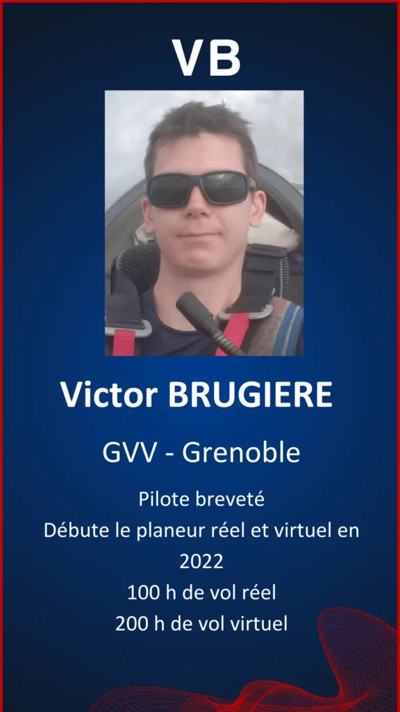 Fiche de Victor Brugière, un participant arrivé 14e au CdF